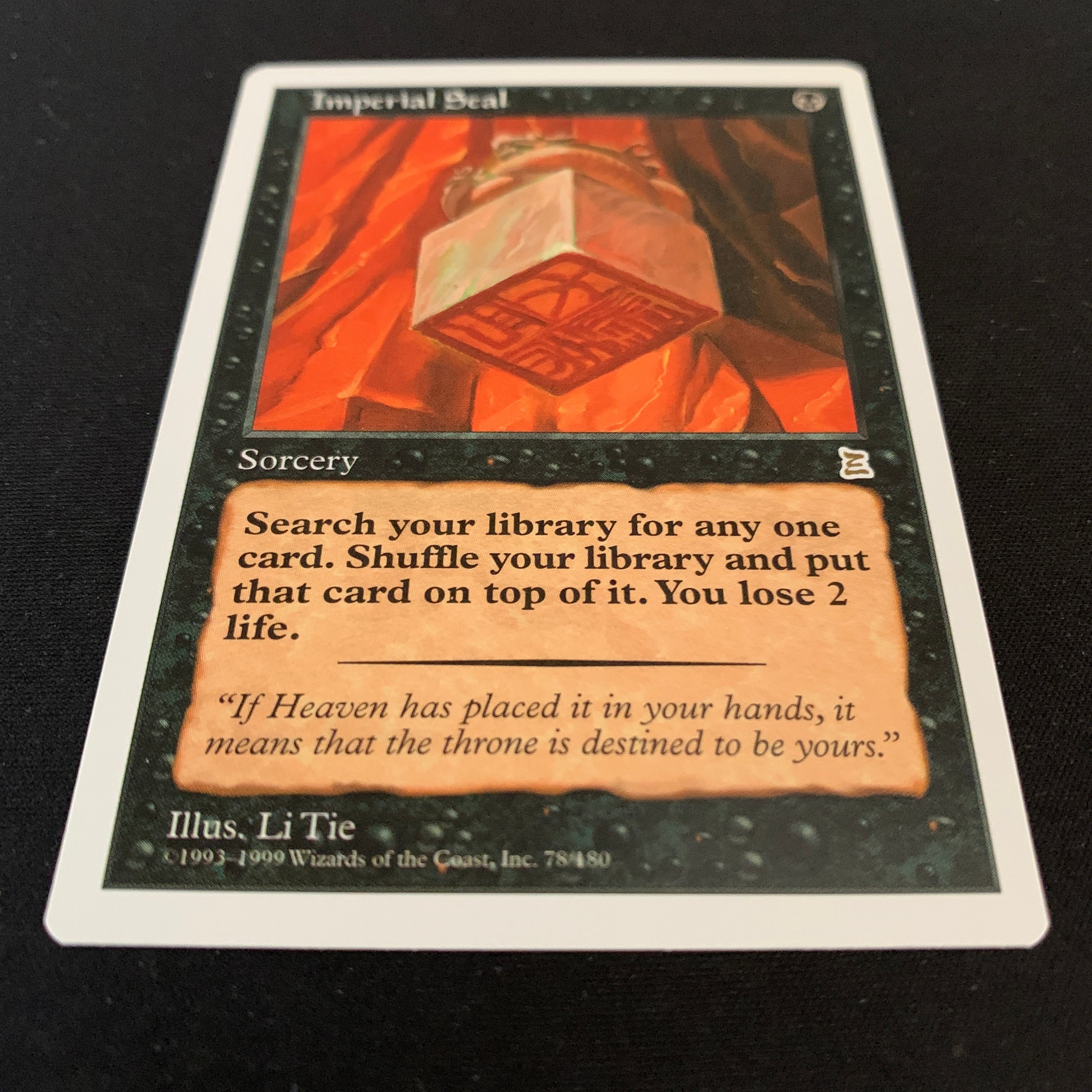 MTG Singles - Imperial Seal - Portal Three Kingdoms -