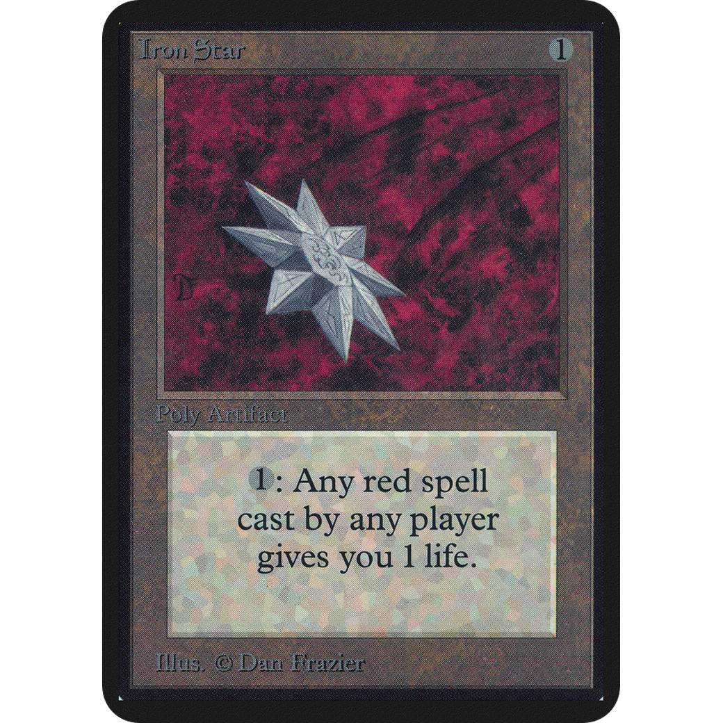 MTG Singles - Iron Star - Alpha - NM