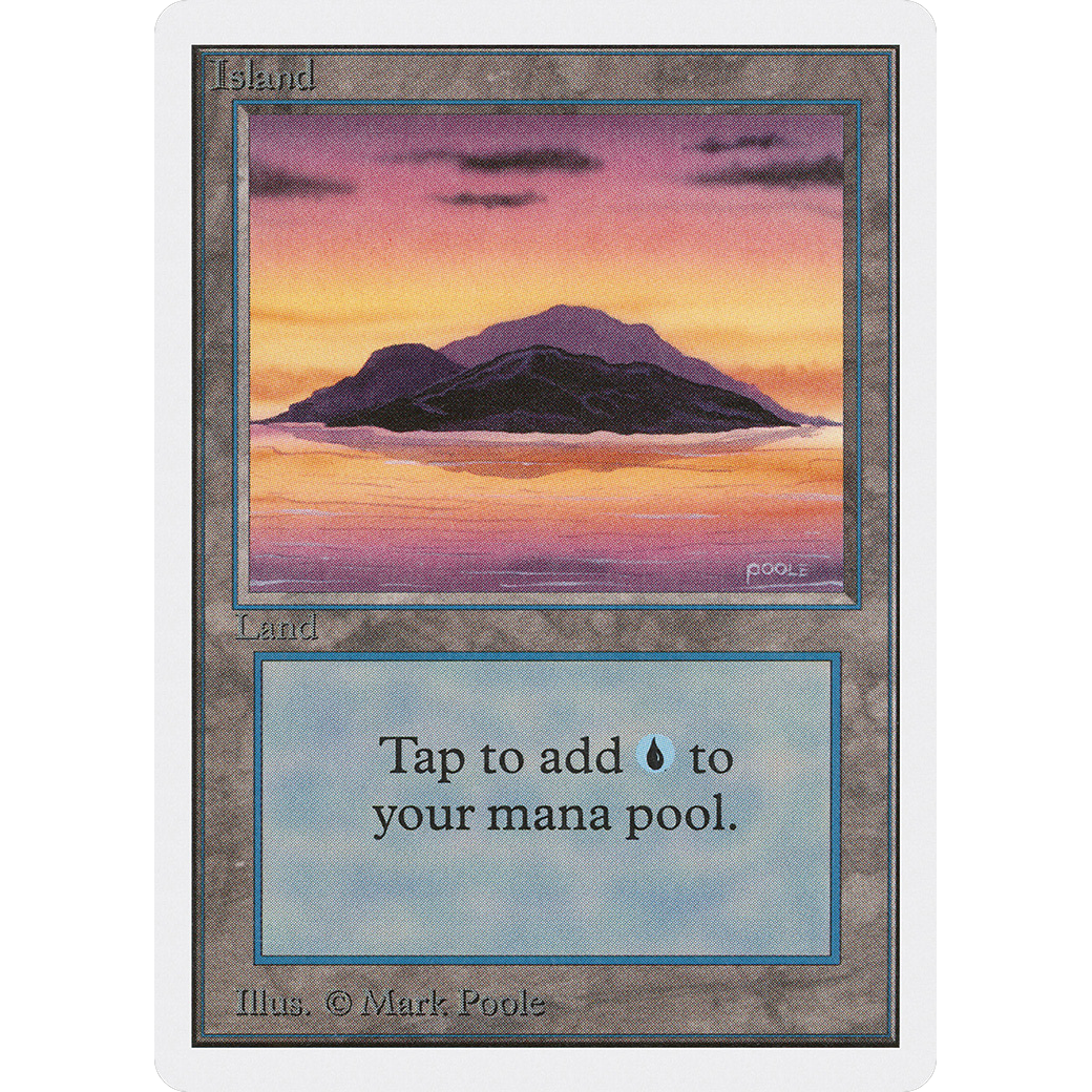 MTG Singles - Island (V.1) - Unlimited - NM