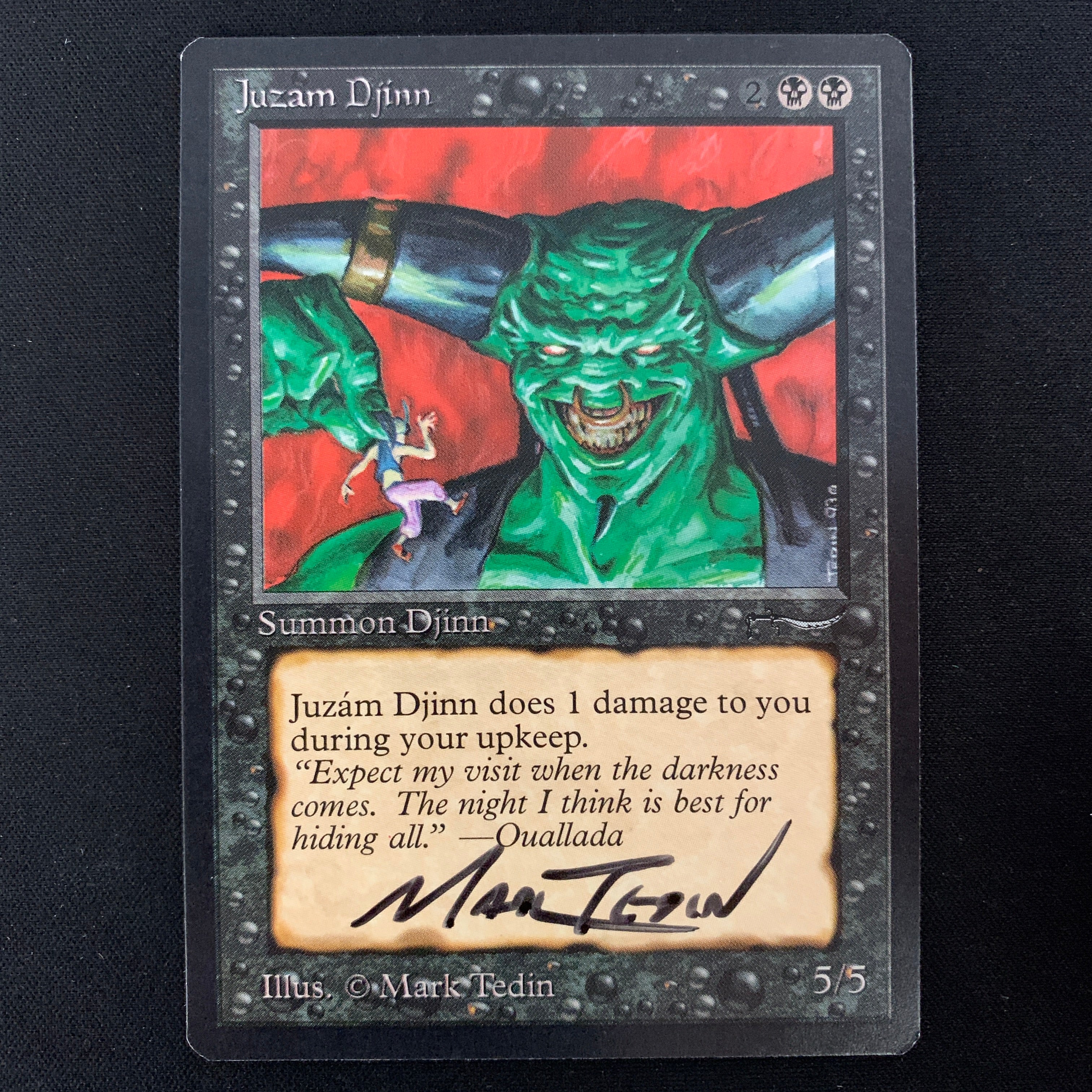 MTG Singles - Juzam Djinn - Arabian Nights -