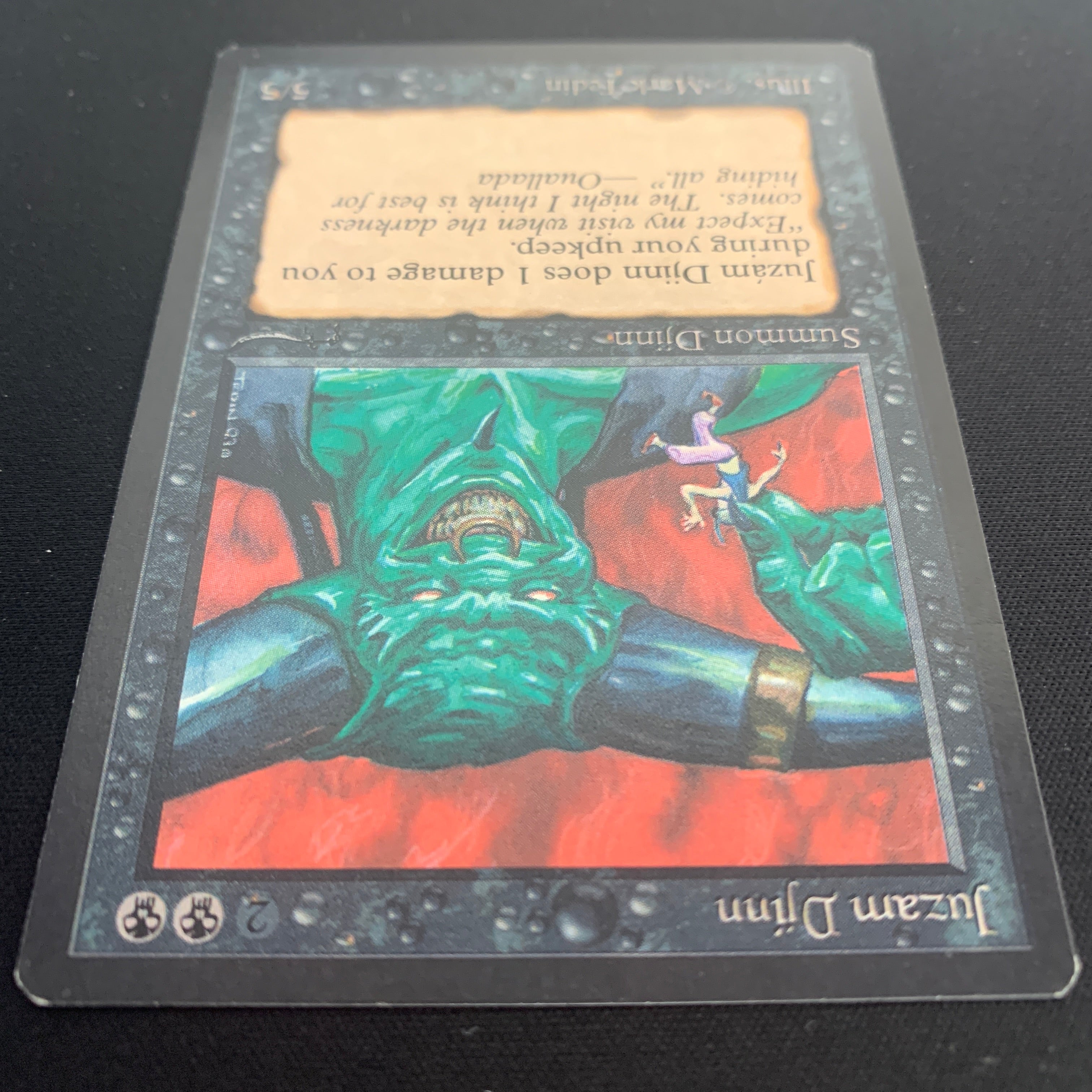 MTG Singles - Juzam Djinn - Arabian Nights -