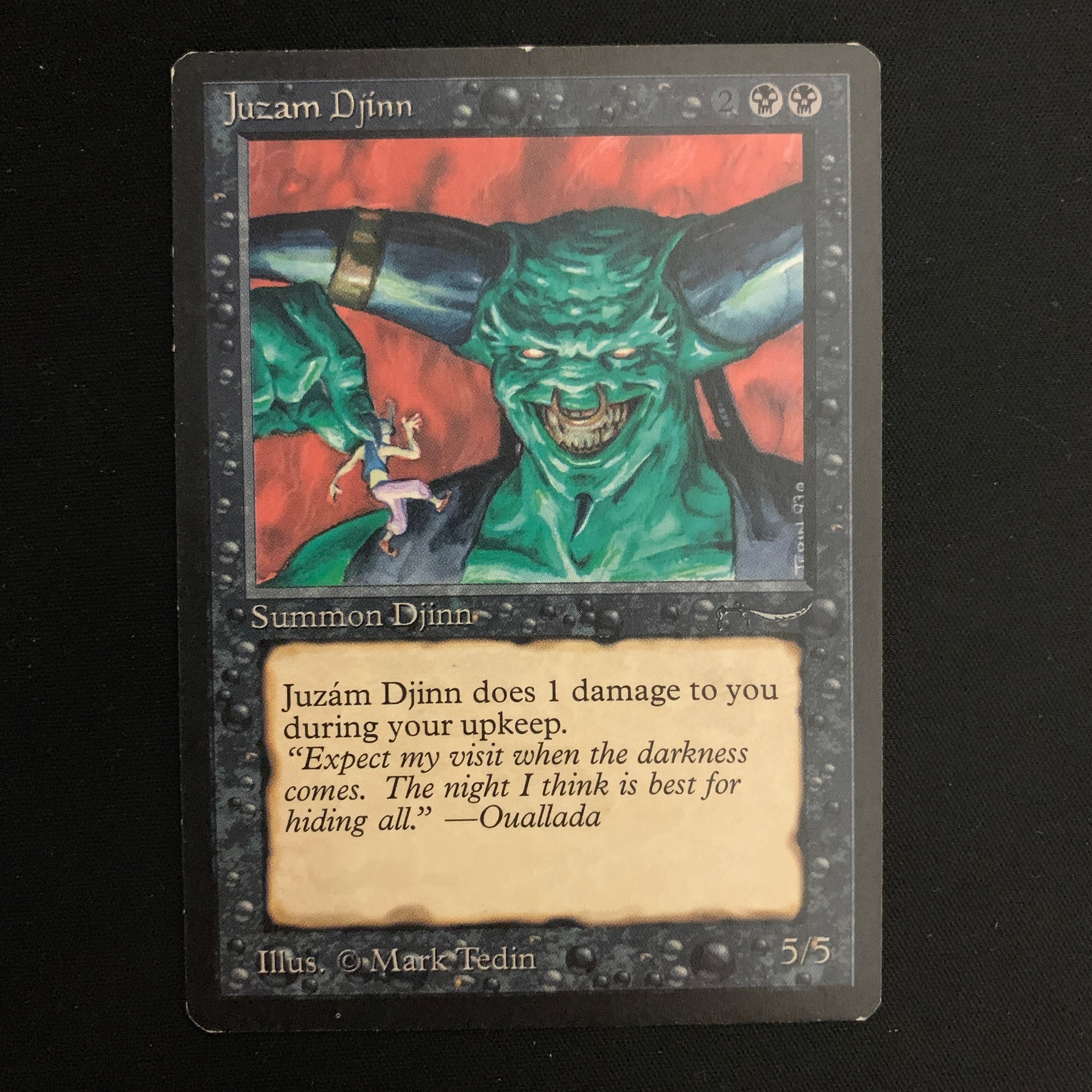 MTG Singles - Juzam Djinn - Arabian Nights -