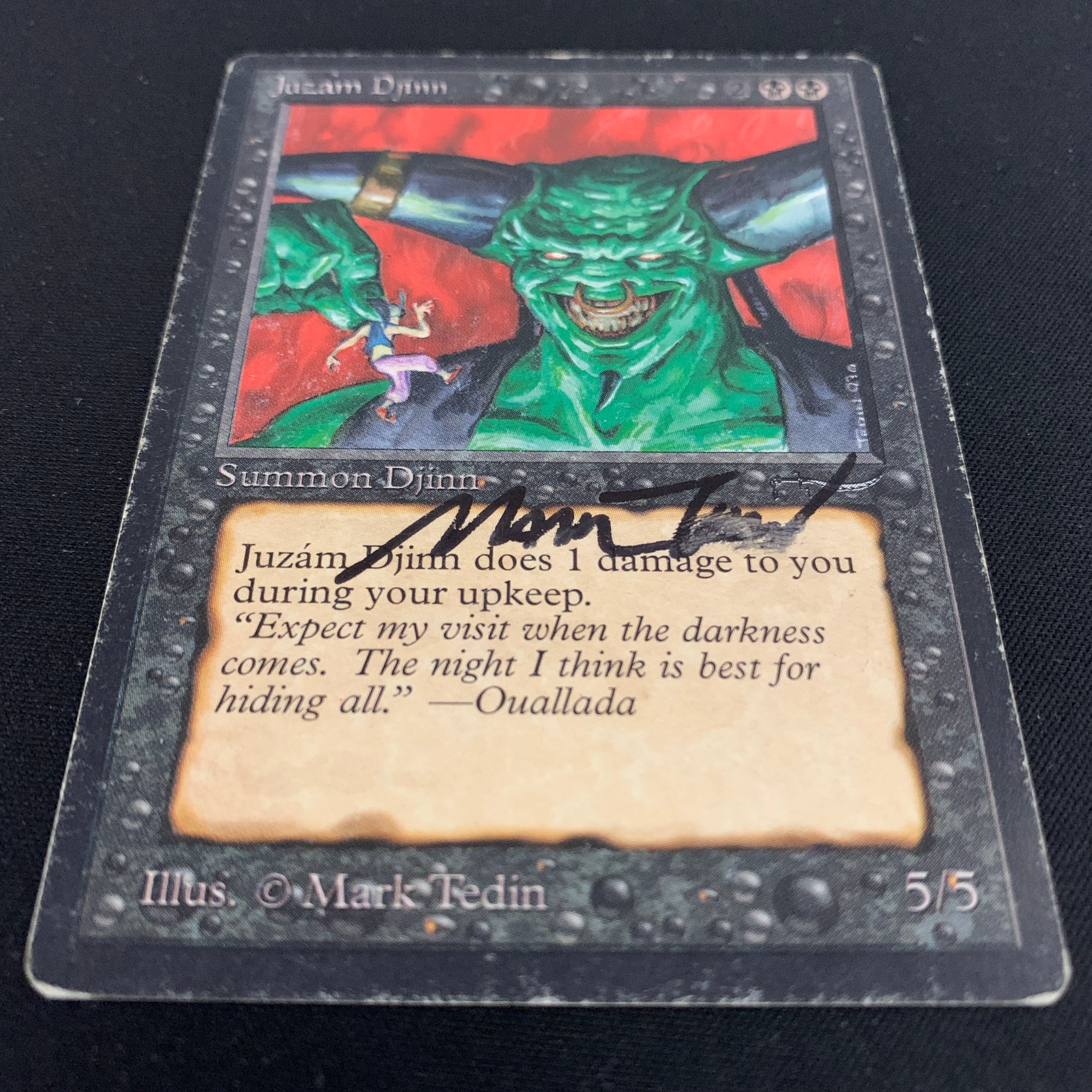 MTG Singles - Juzam Djinn - Arabian Nights -