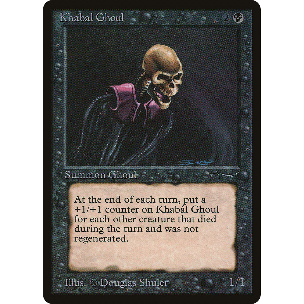 MTG Singles - Khabal Ghoul - Arabian Nights - NM