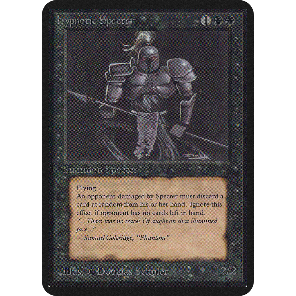 MTG Singles - Hypnotic Specter - Alpha -