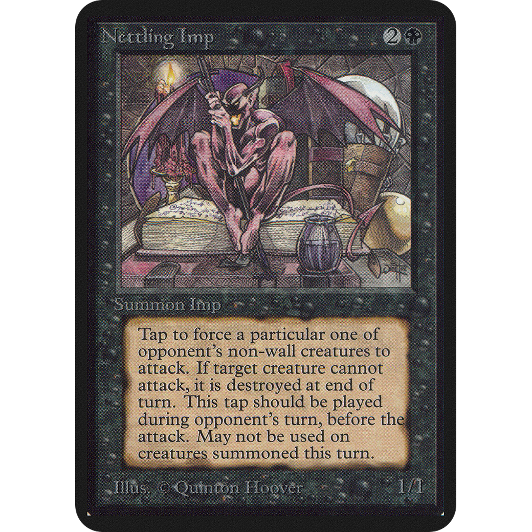 MTG Singles - Nettling Imp - Alpha - Regular