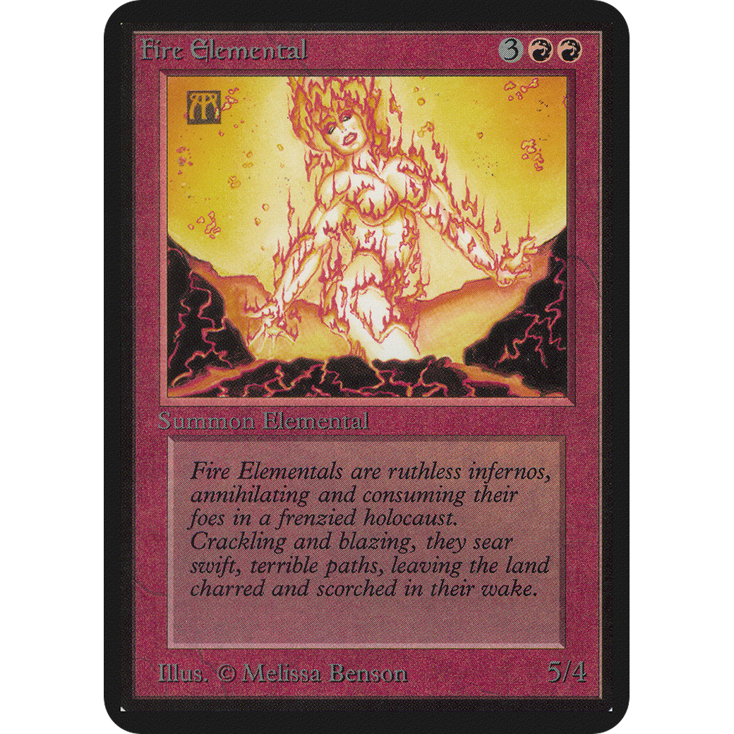 mtg fire cards Fire Elemental