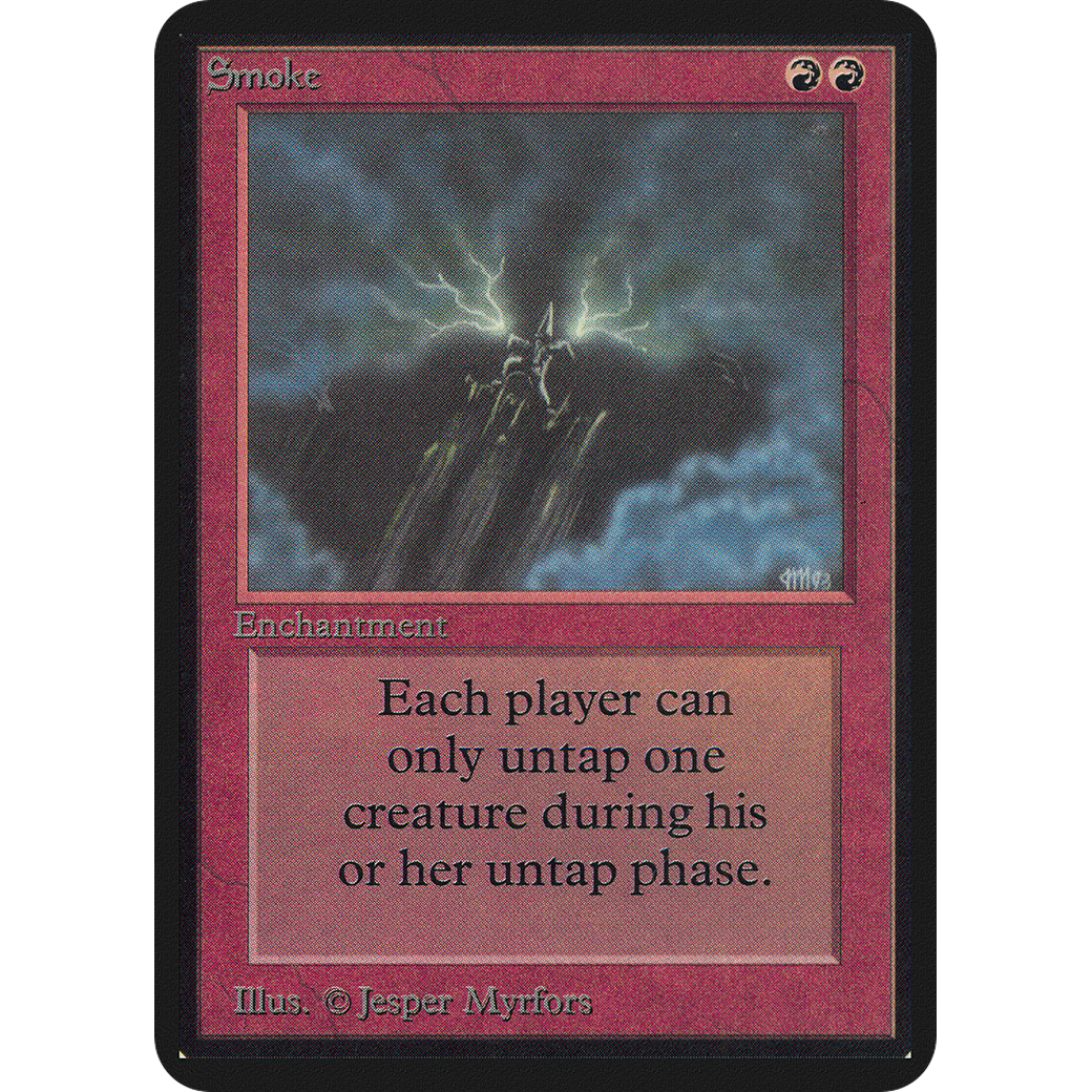 MTG Singles - Smoke - Alpha -