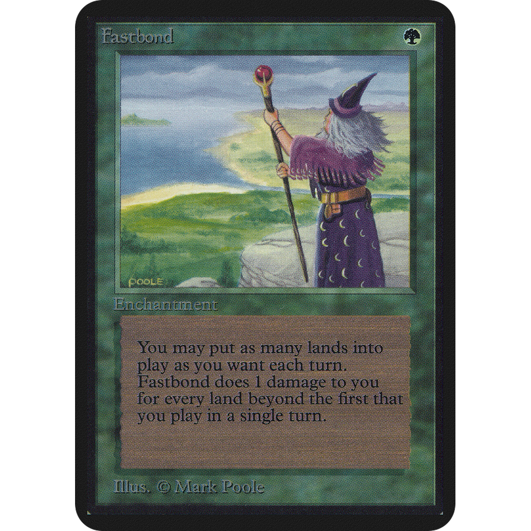 MTG Singles - Fastbond - Alpha -