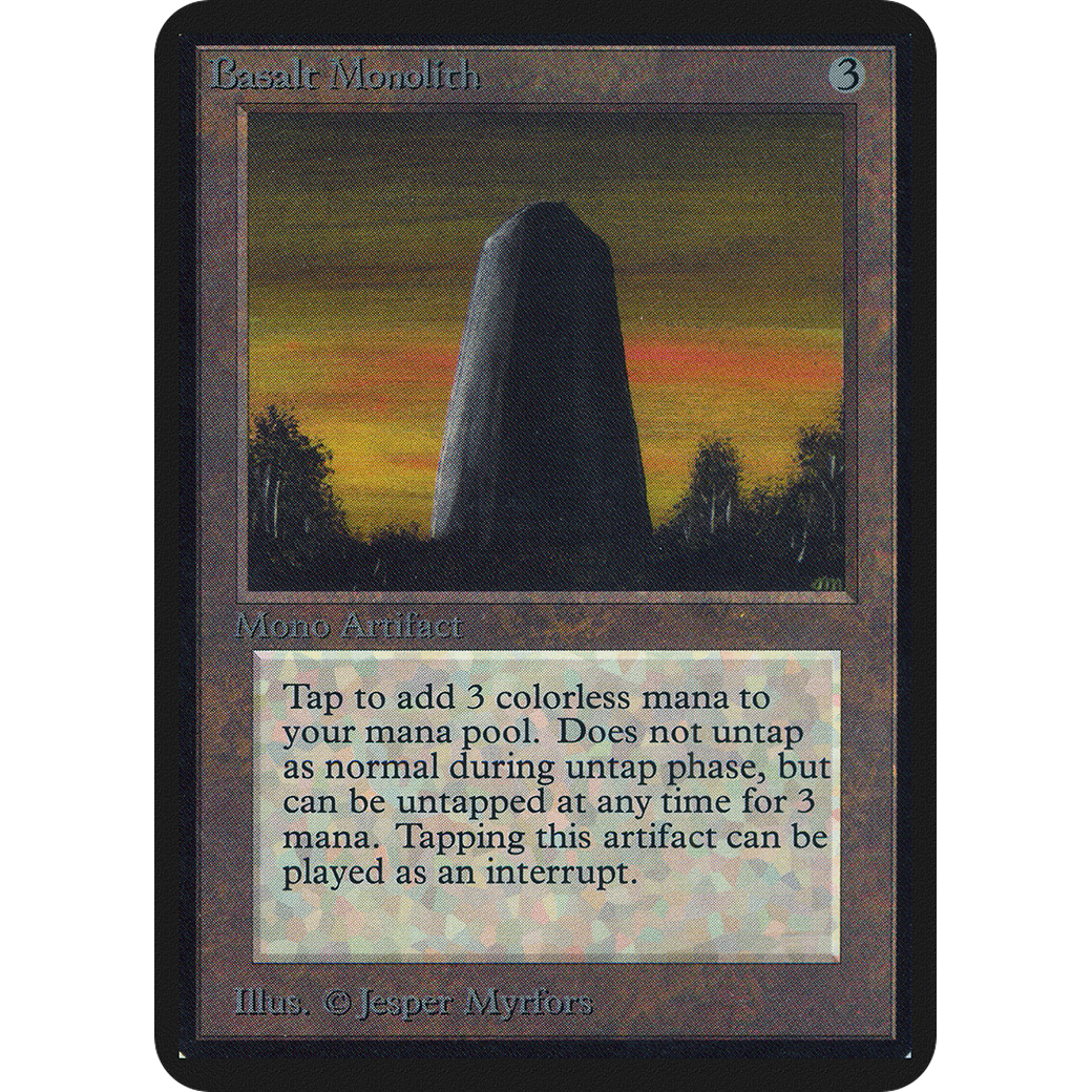 Basalt Monolith - Alpha