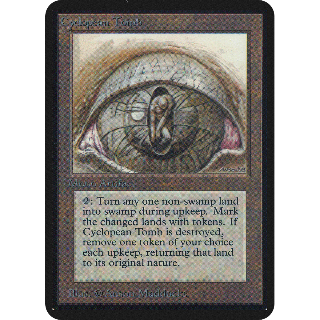 Cyclopean Tomb マジック:ザ・ギャザリング MTG 2ED Cyclopean Tomb Cyclopean Tomb マジック:ザ・ギャザリング MTG 2ED Cyclopean Tomb