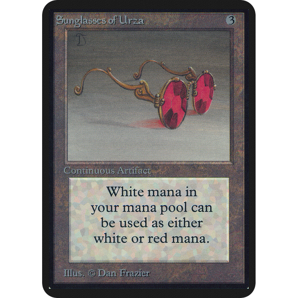 MTG Singles - Sunglasses of Urza - Alpha -