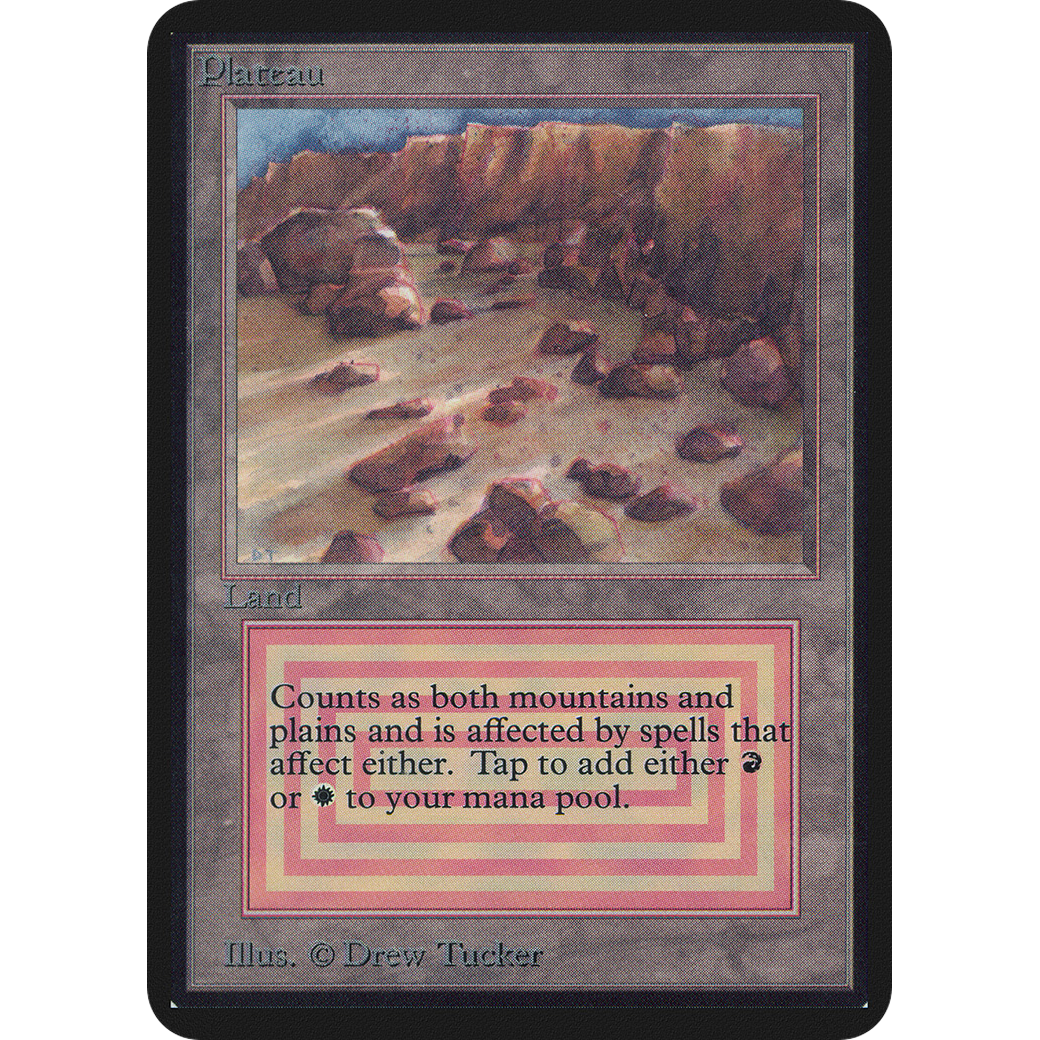 MTG Singles - Plateau - Alpha -