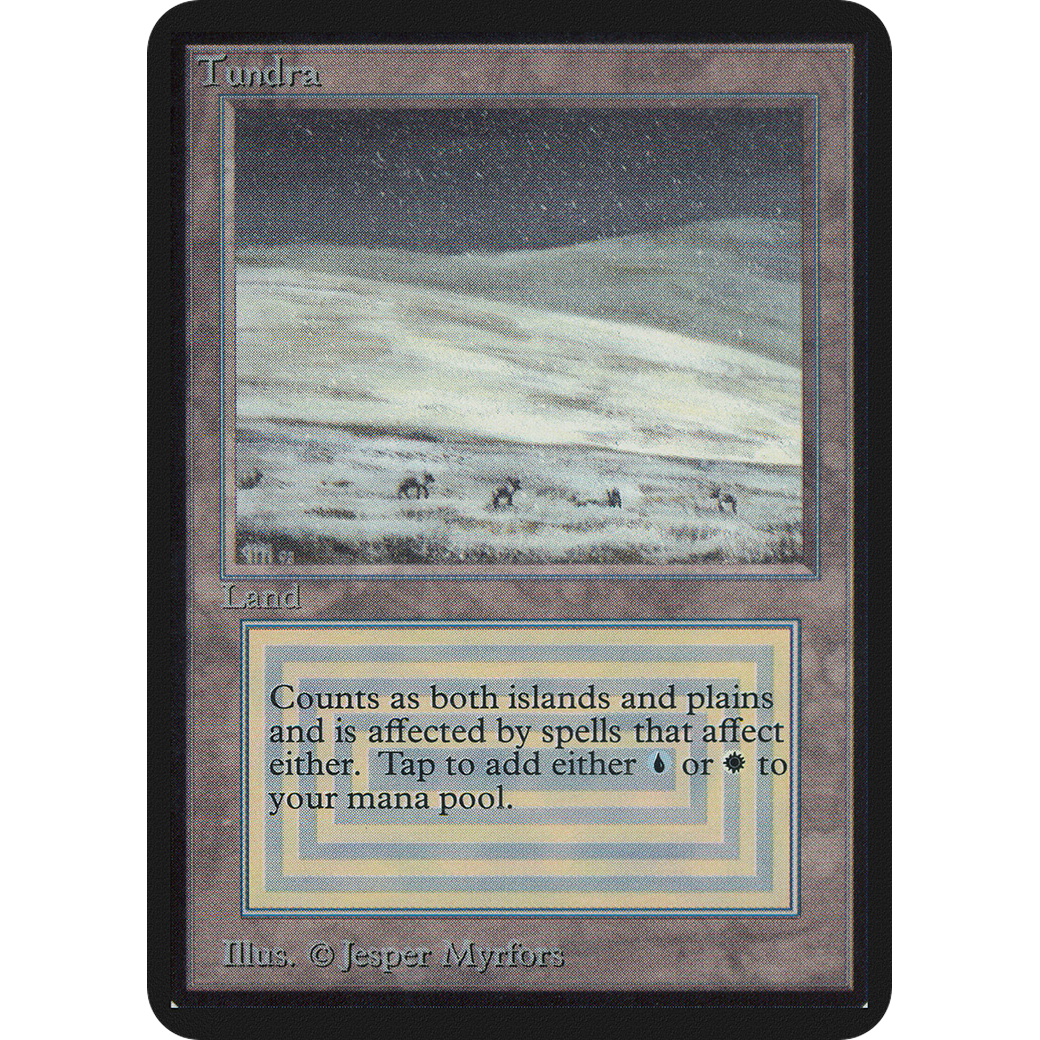 MTG Singles - Tundra - Alpha -