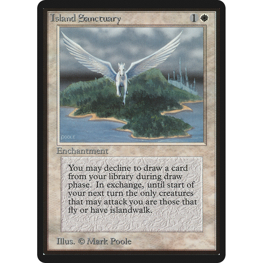 MTG Singles - Island Sanctuary - Beta - Regular