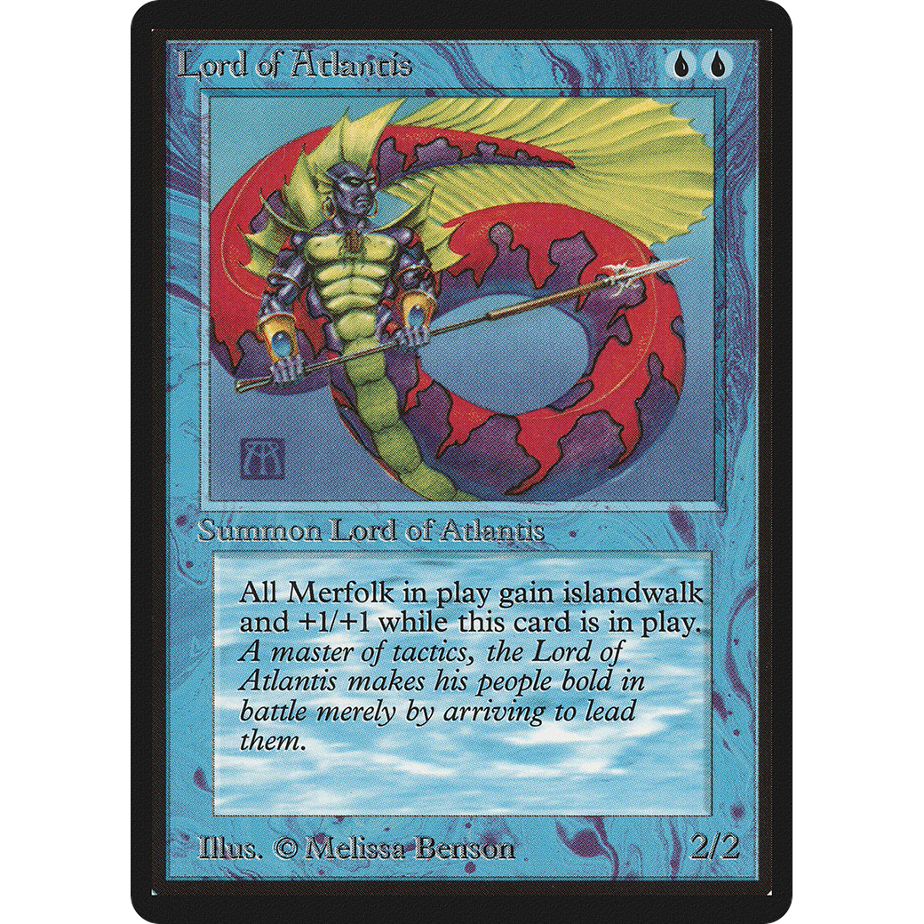 MTG Singles - Lord of Atlantis - Beta -