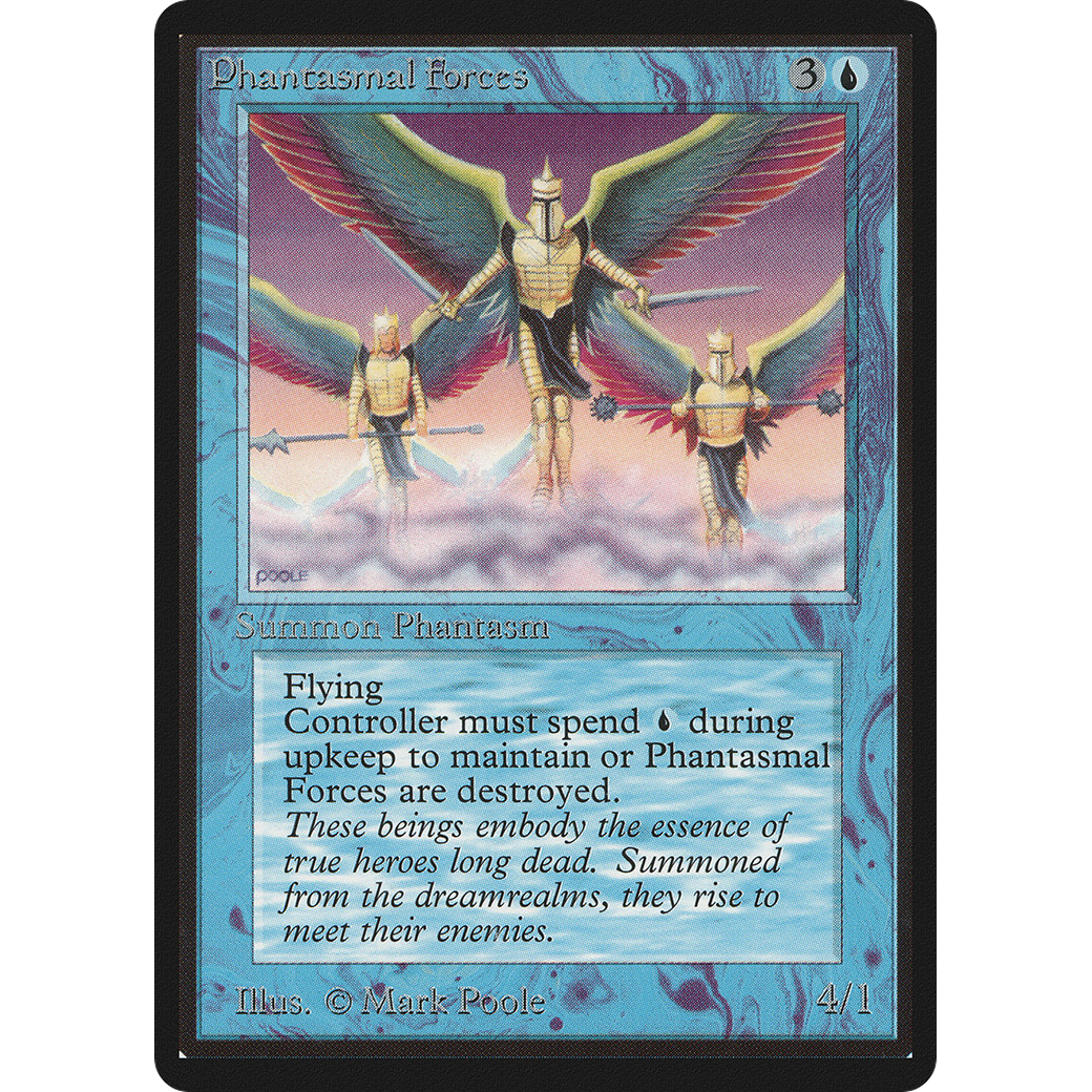 MTG Singles - Phantasmal Forces - Beta - Regular