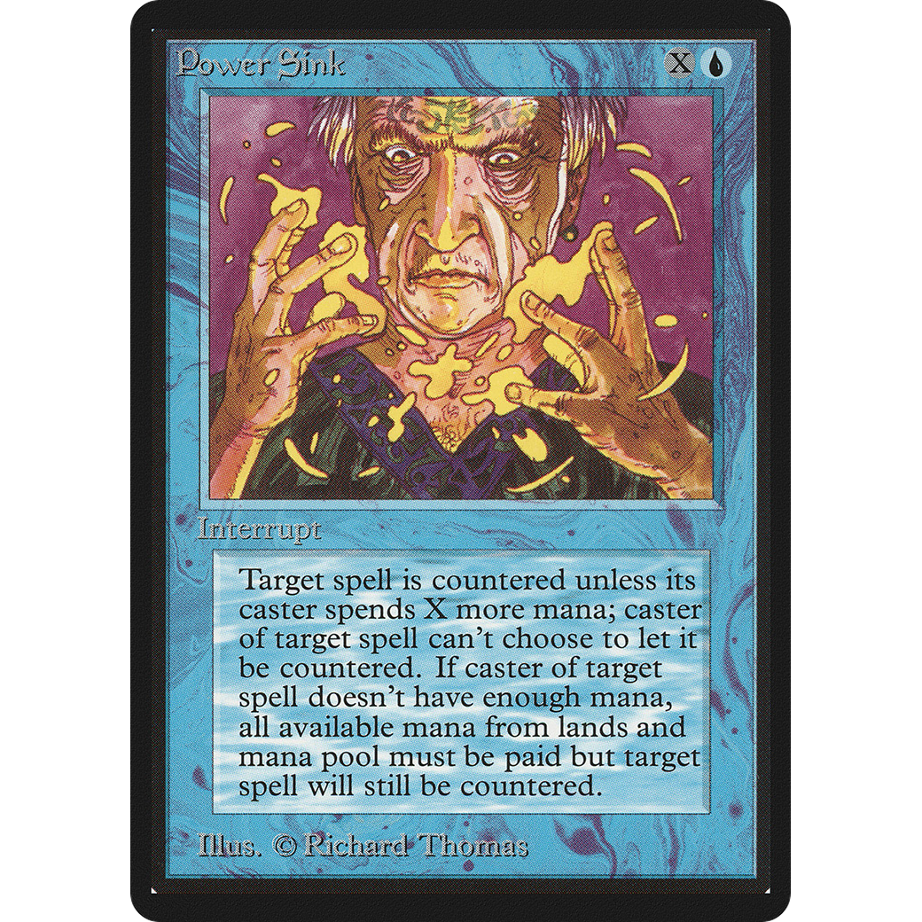 MTG Singles - Power Sink - Beta - Regular