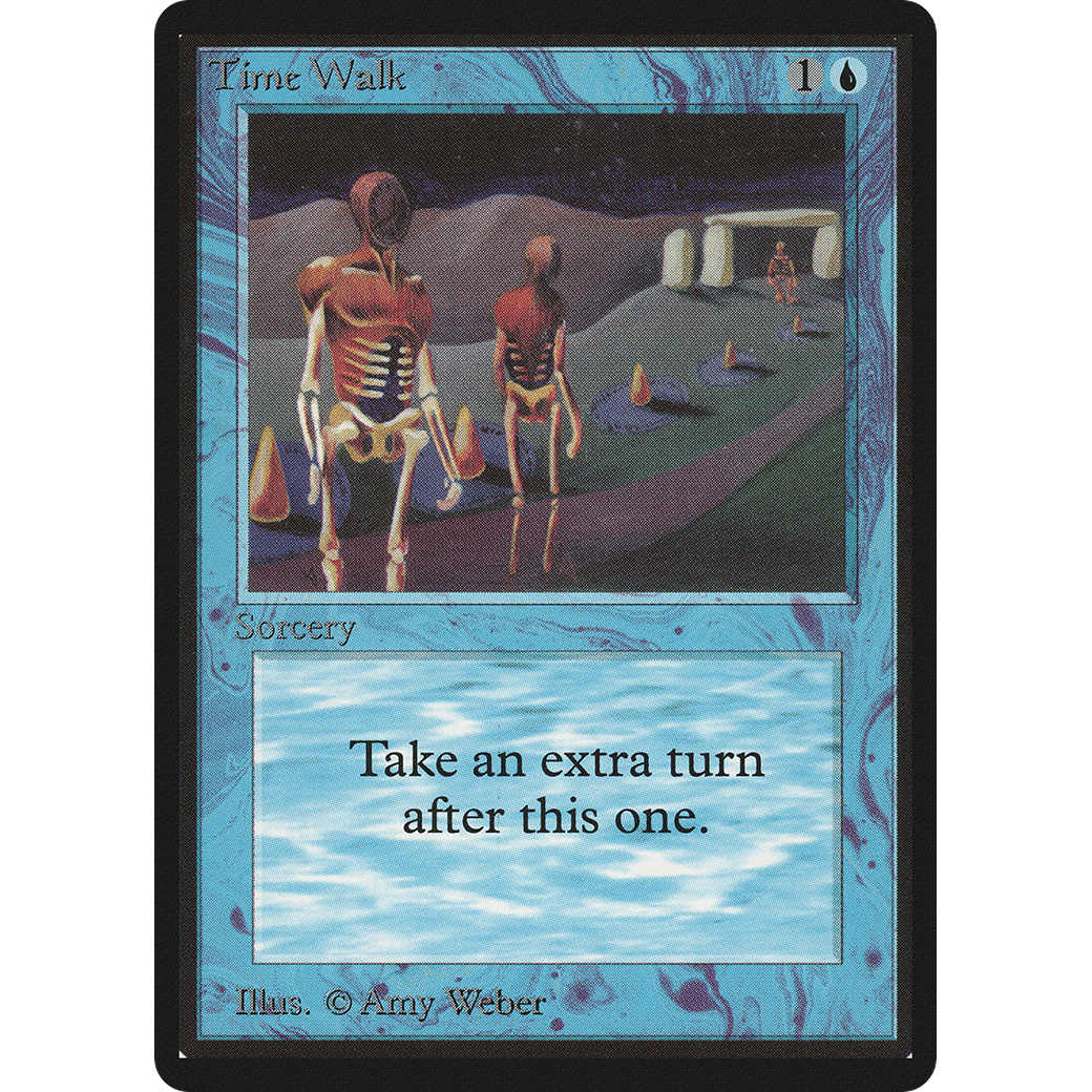 MTG Singles - Time Walk - Beta -