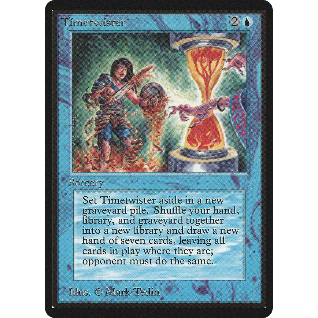 MTG Singles - Timetwister - Beta -