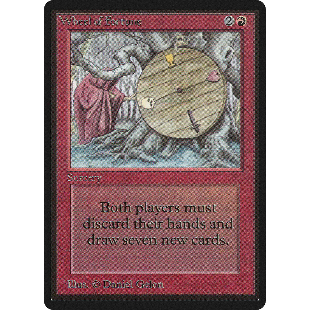 MTG Singles - Wheel of Fortune - Beta -