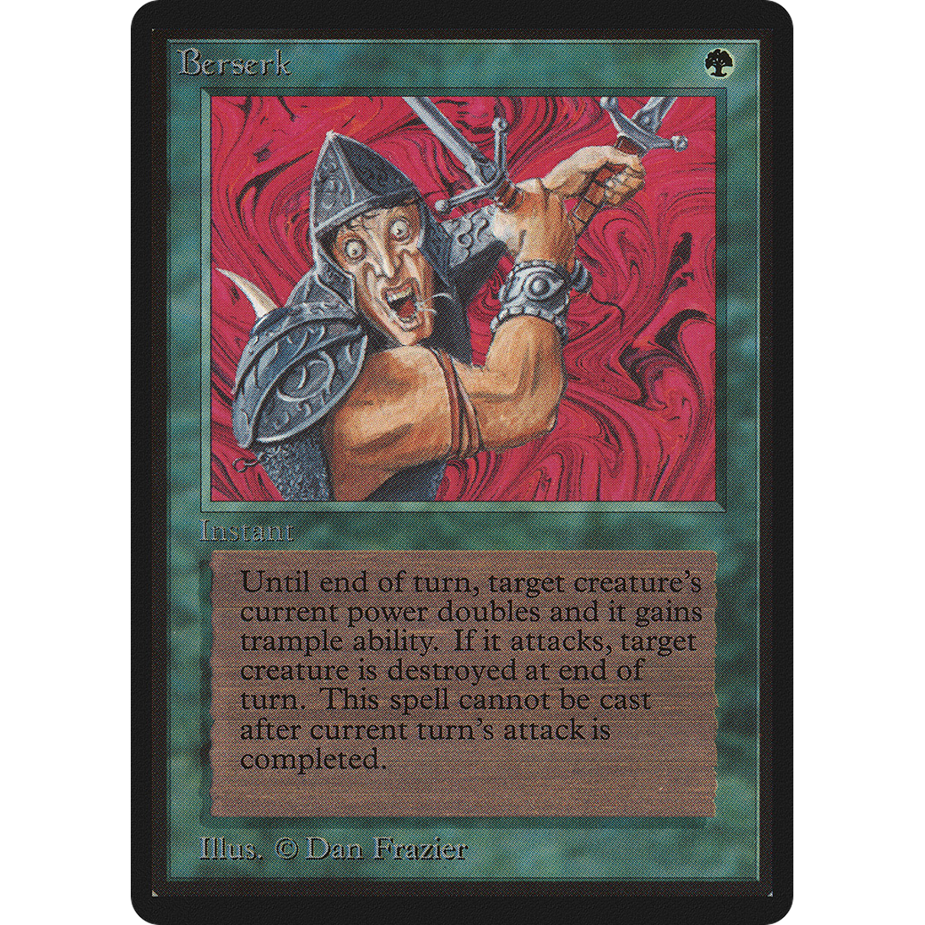 berserk mtg cards Berserk