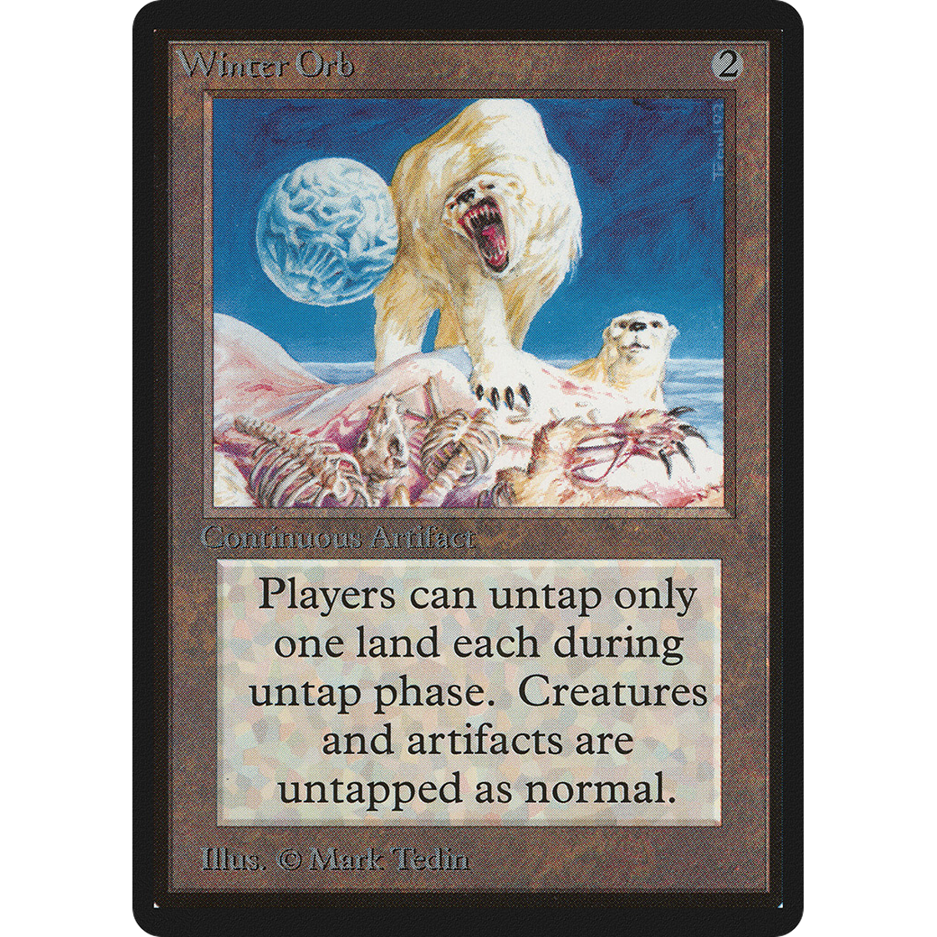 MTG Singles - Winter Orb - Beta -
