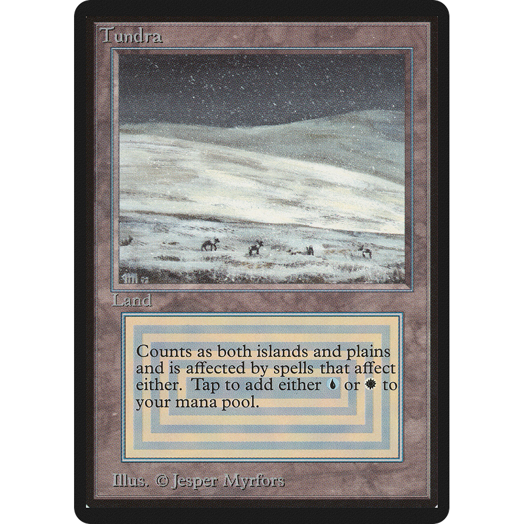 MTG Singles - Tundra - Beta -