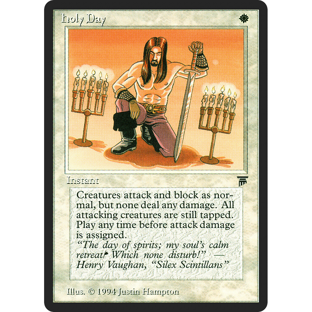 MTG Singles - Holy Day - Legends - Regular