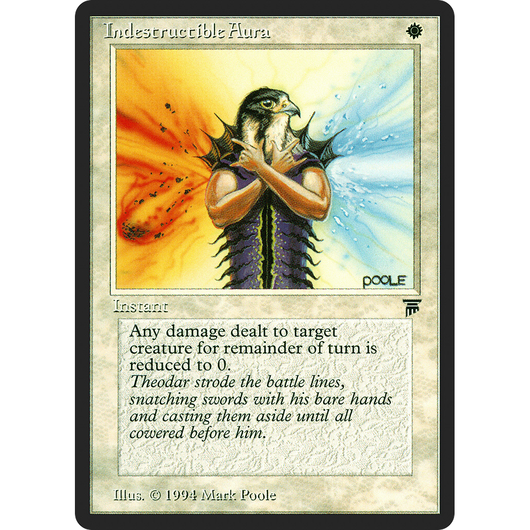 MTG Singles - Indestructible Aura - Legends - Regular