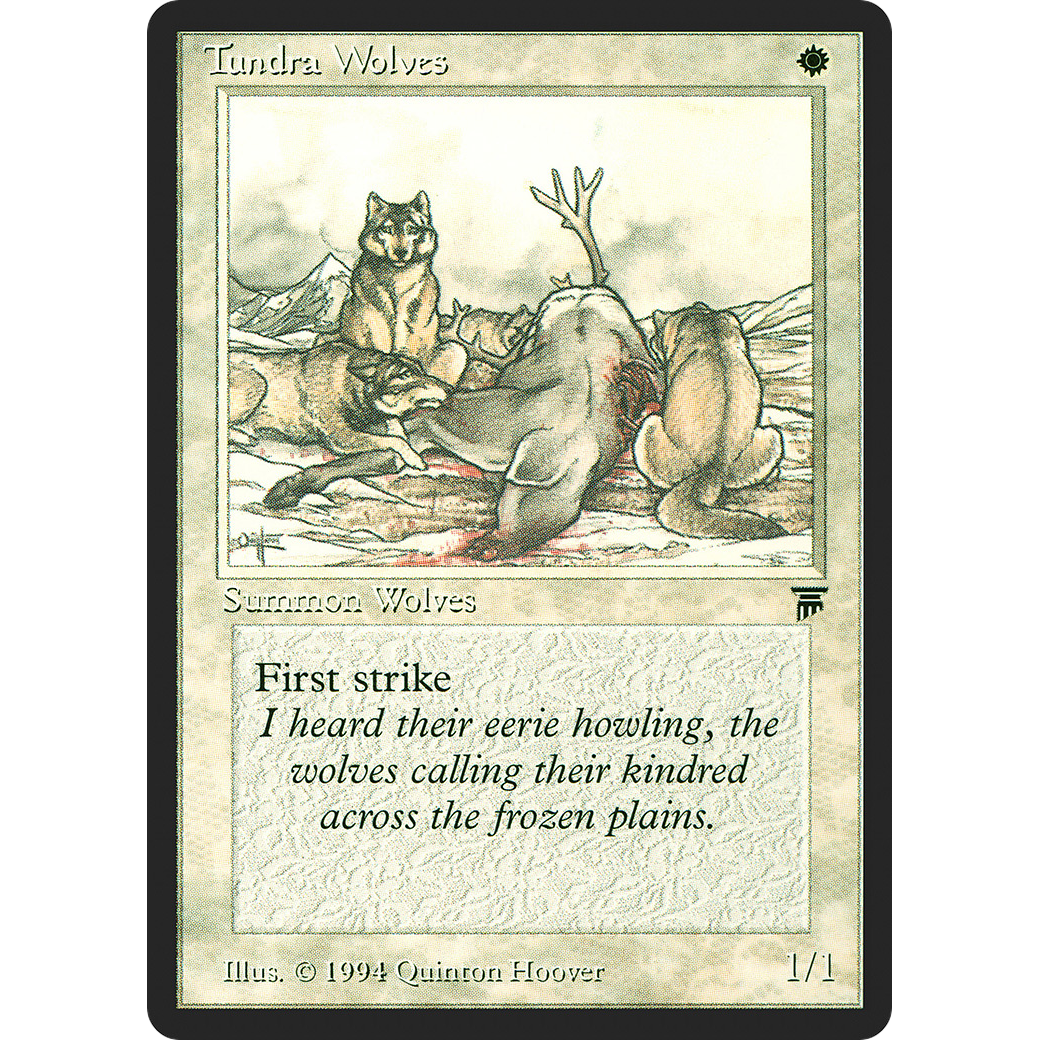 MTG Singles - Tundra Wolves - Legends - Regular
