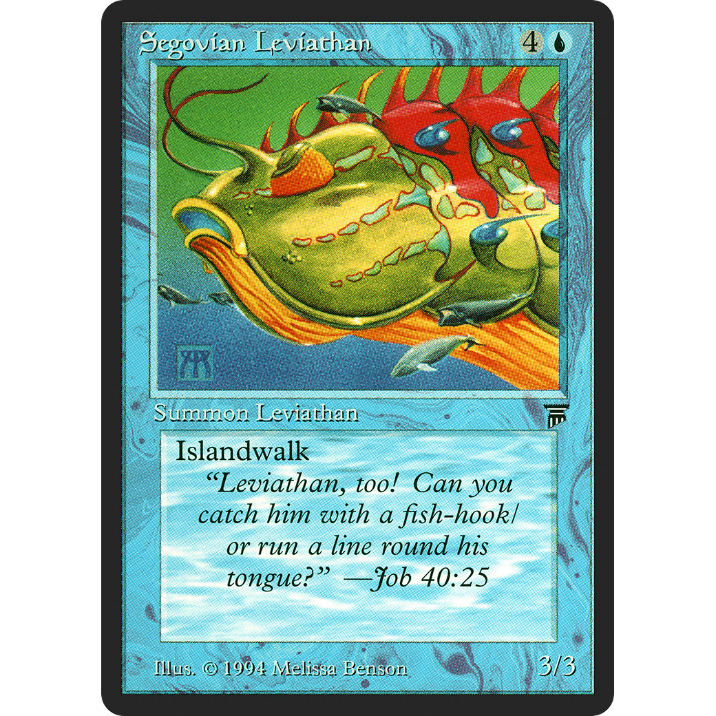 MTG Singles - Segovian Leviathan - Legends - Regular