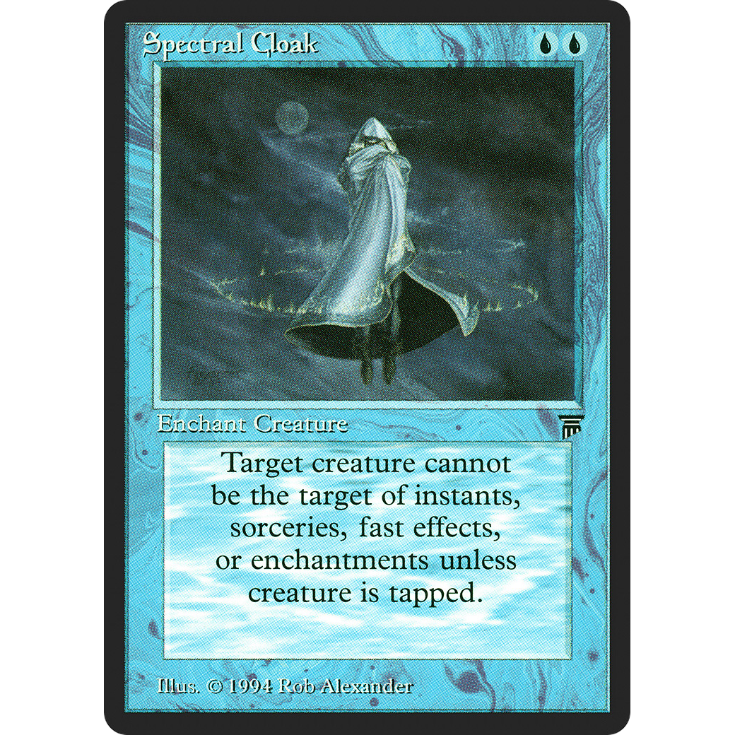 MTG Singles - Spectral Cloak - Legends - Regular