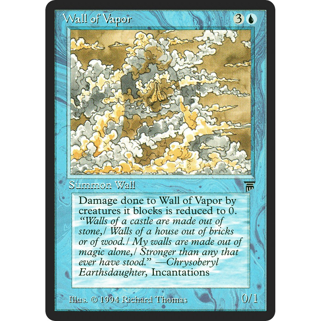 MTG Singles - Wall of Vapor - Legends - Regular
