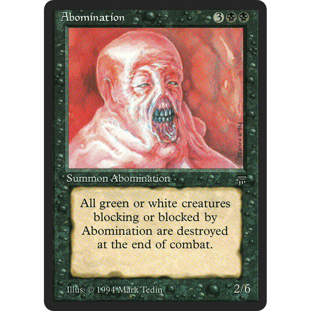 MTG Singles - Abomination - Legends - Regular