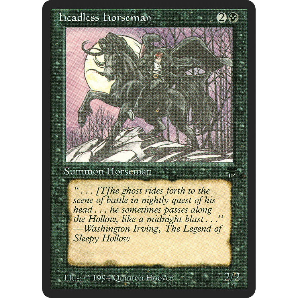 MTG Singles - Headless Horseman - Legends - Regular