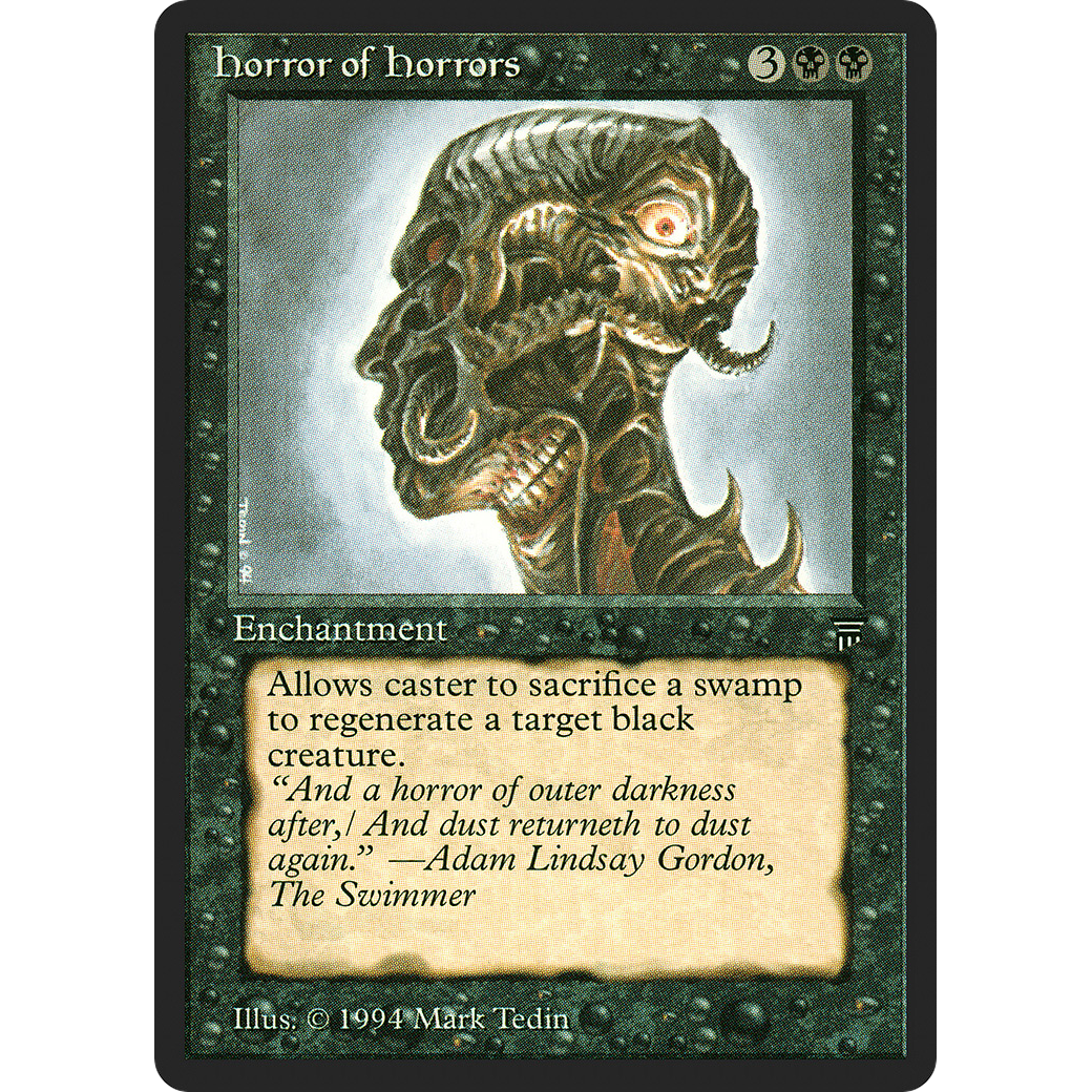 MTG Singles - Horror of Horrors - Legends - Regular