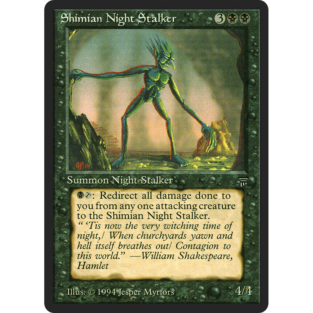 MTG Singles - Shimian Night Stalker - Legends - Regular