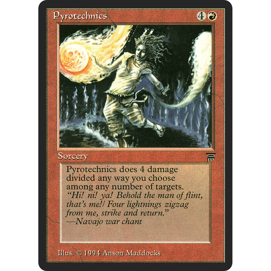 MTG Singles - Pyrotechnics - Legends - Regular