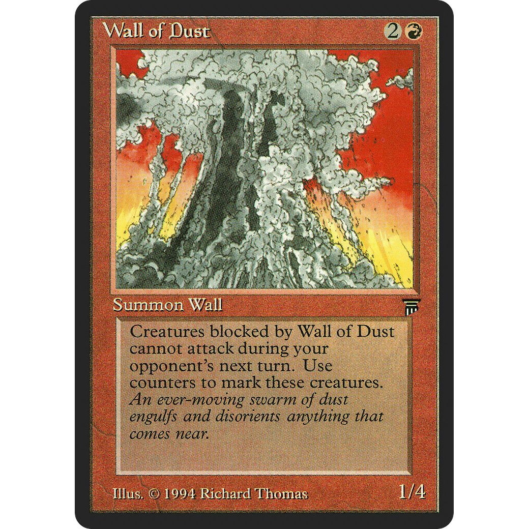 MTG Singles - Wall of Dust - Legends - Regular