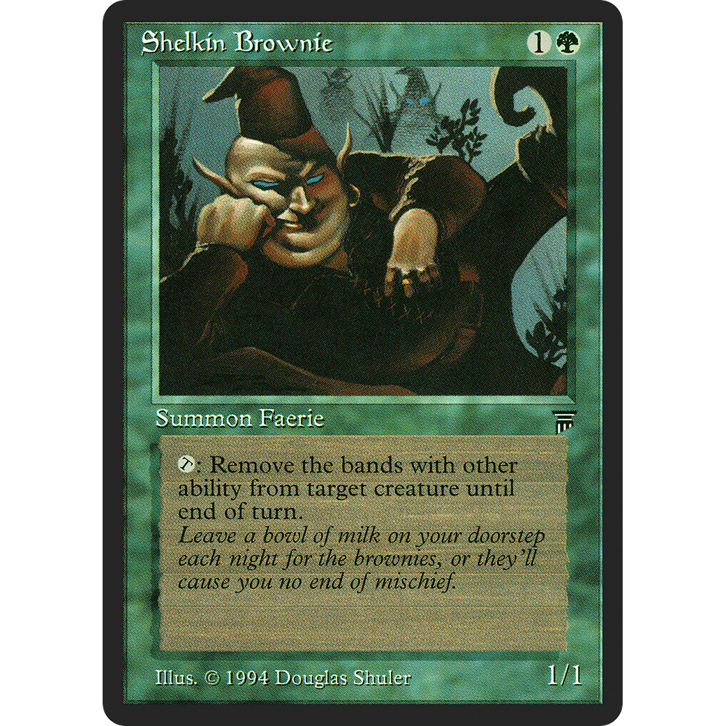 MTG Singles - Shelkin Brownie - Legends - Regular