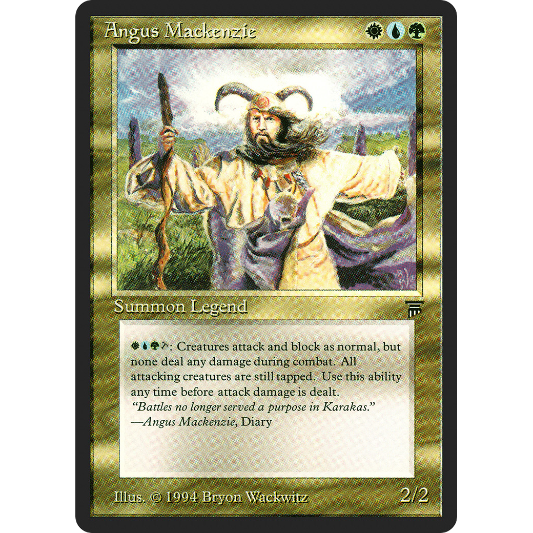 MTG Singles - Angus Mackenzie - Legends -