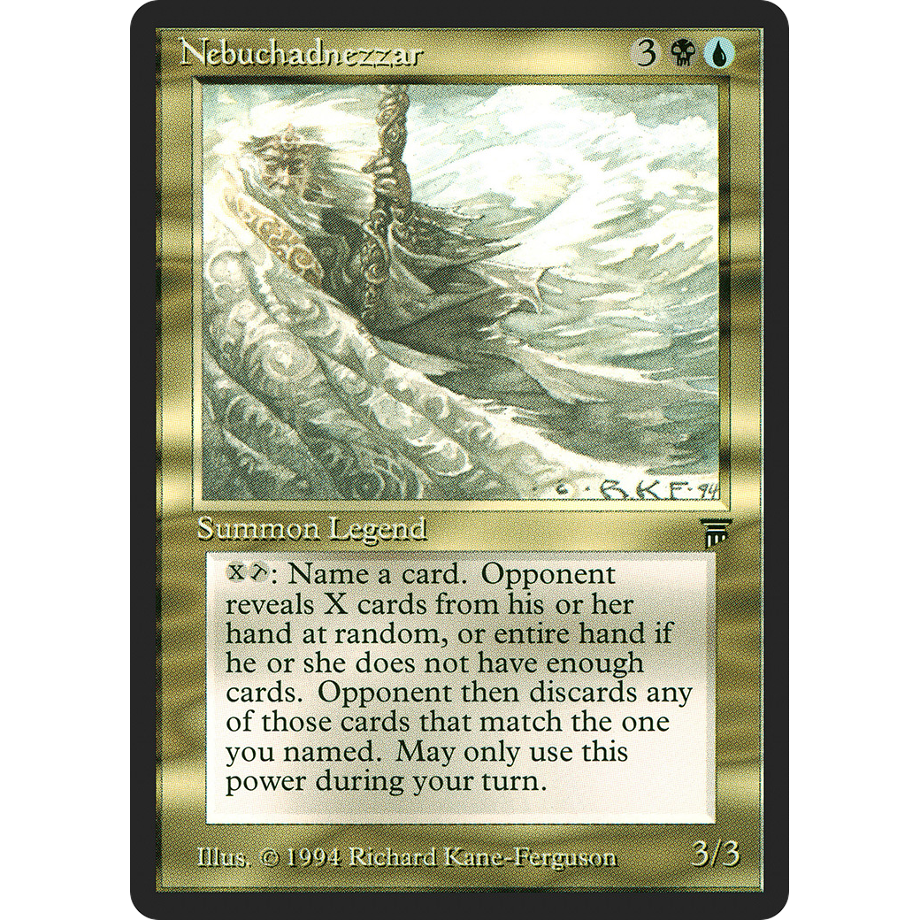 MTG Singles - Nebuchadnezzar - Legends - Regular
