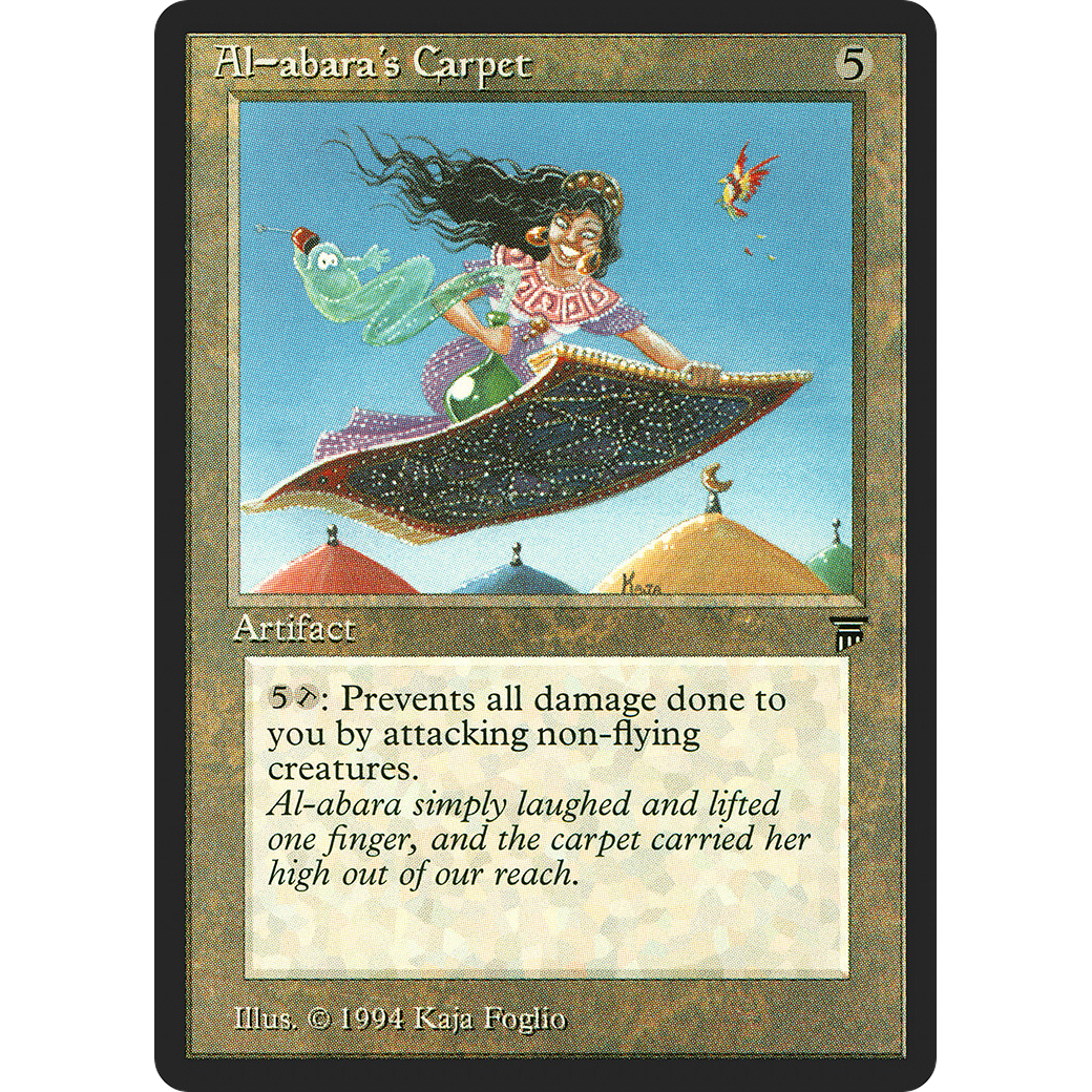 MTG Singles - Al-abara's Carpet - Legends - Regular
