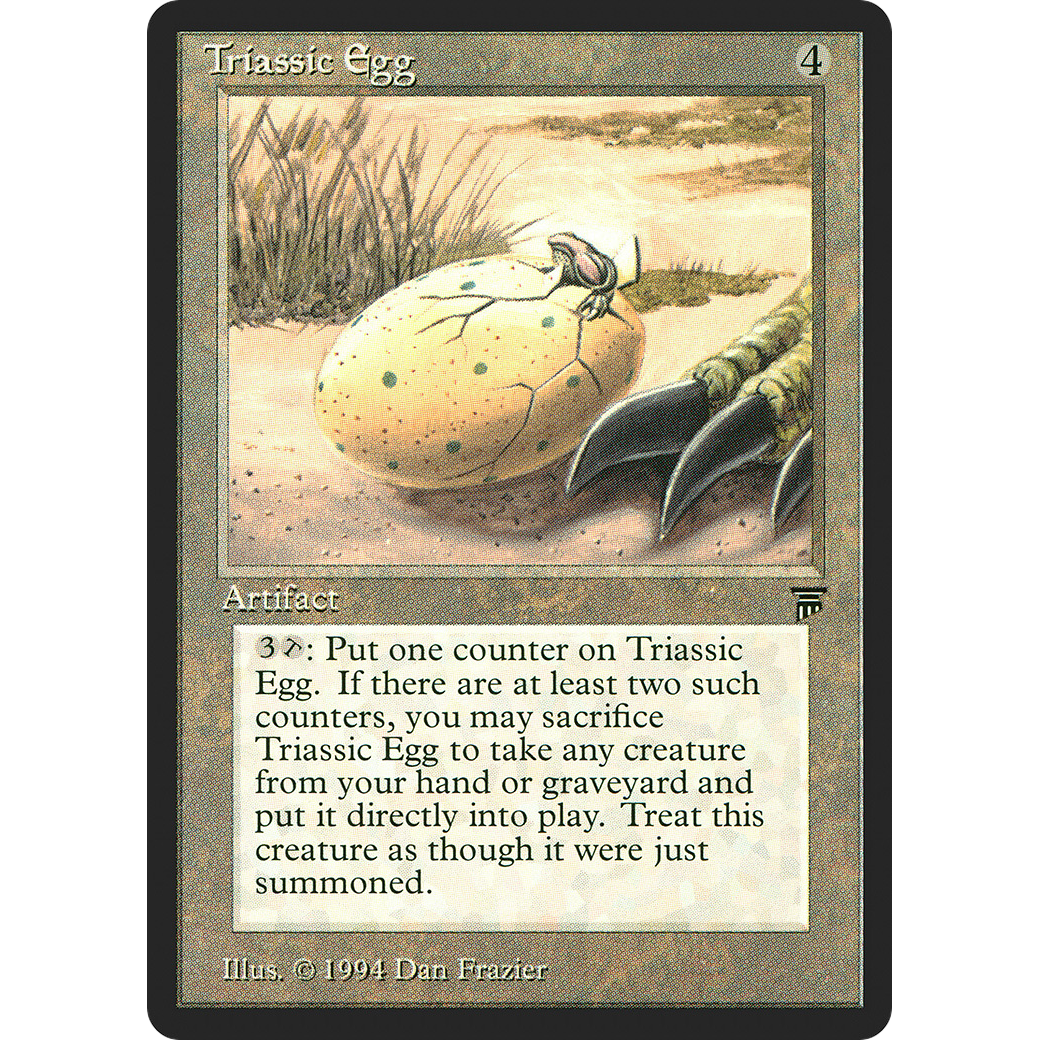 MTG Singles - Triassic Egg - Legends - Regular