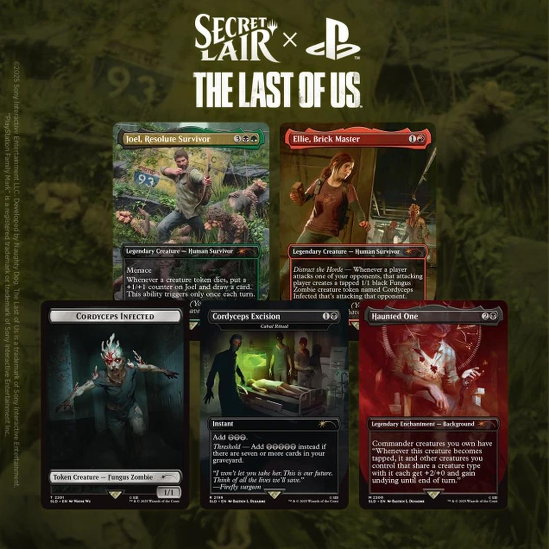 Secret Lair x Playstation Superdrop Secret Lair The Last of Us: Part 1