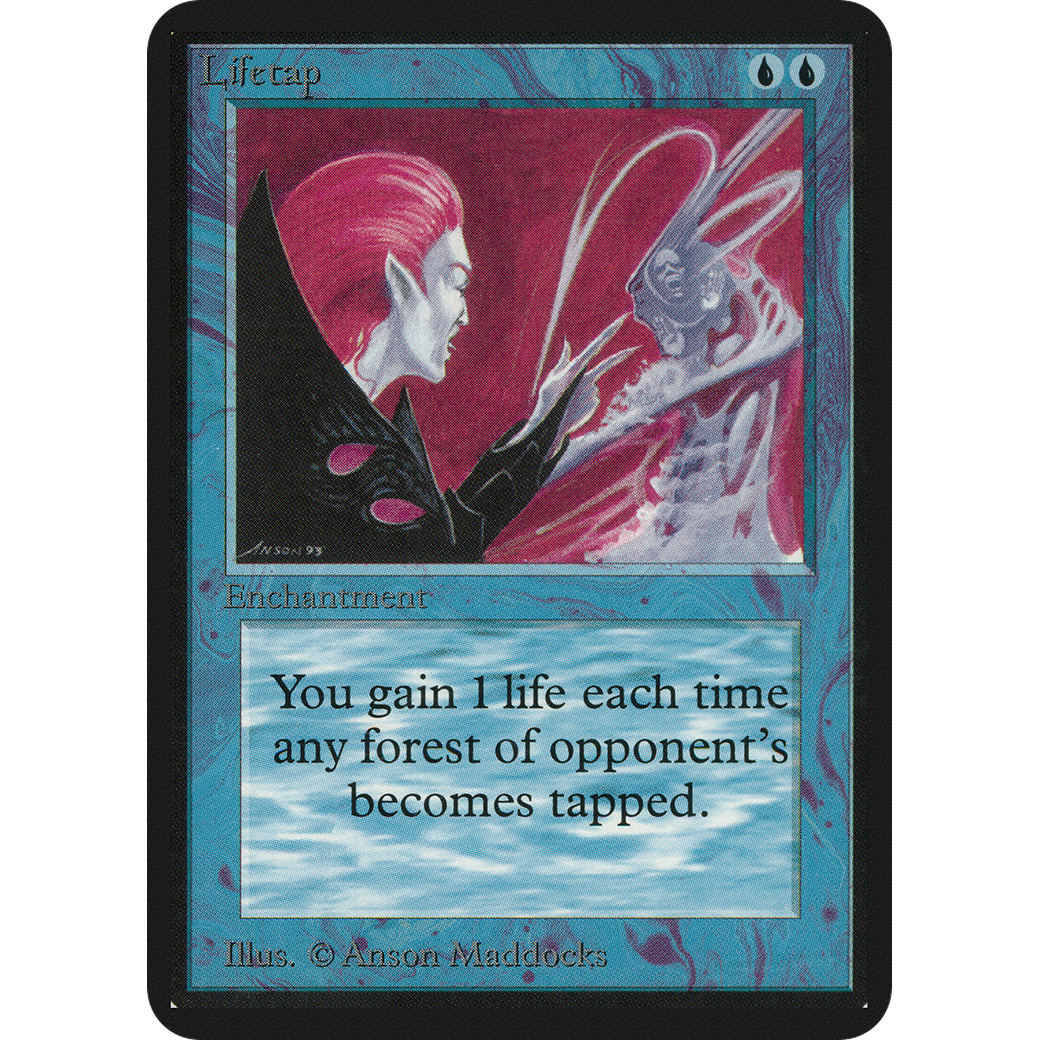 MTG Singles - Lifetap - Alpha - NM