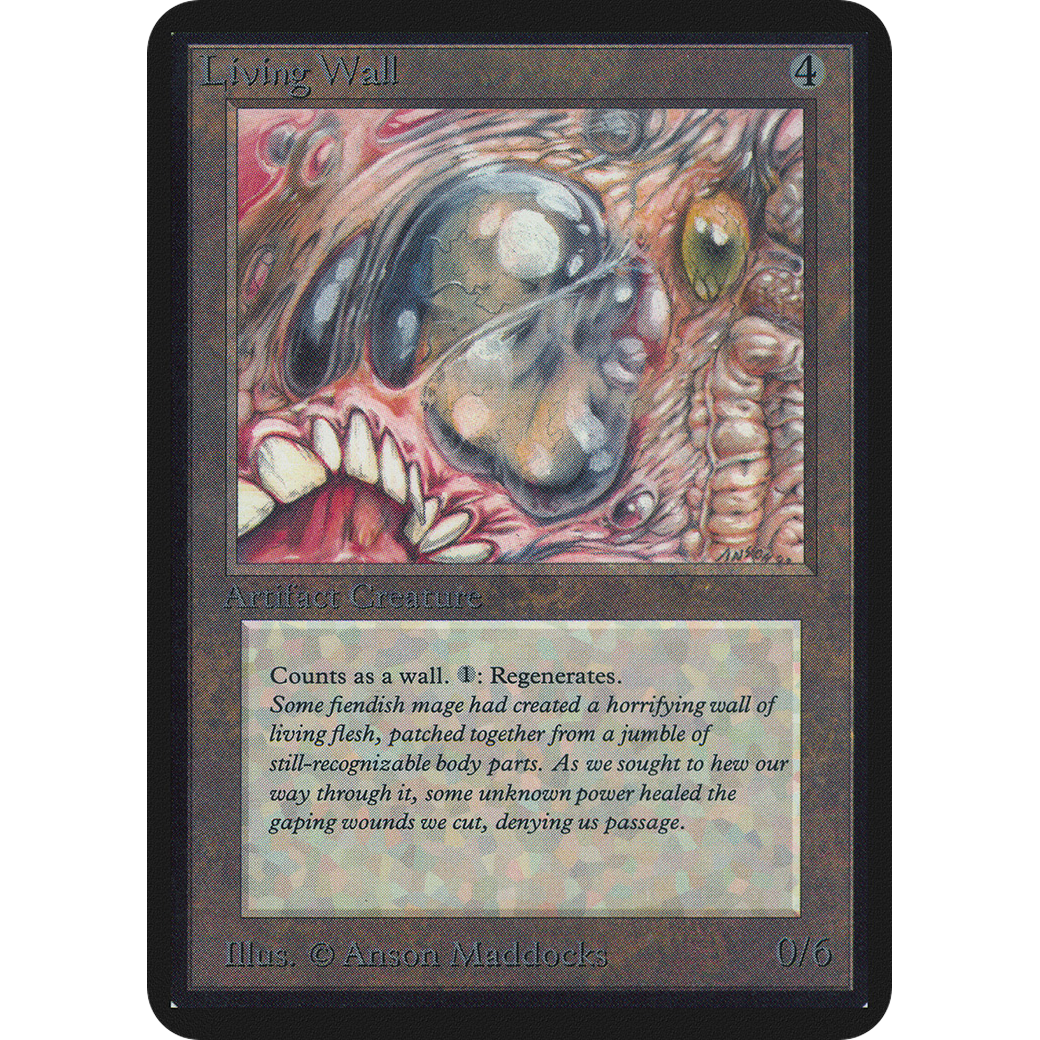 Magic the Gathering Living Wall - Alpha NM