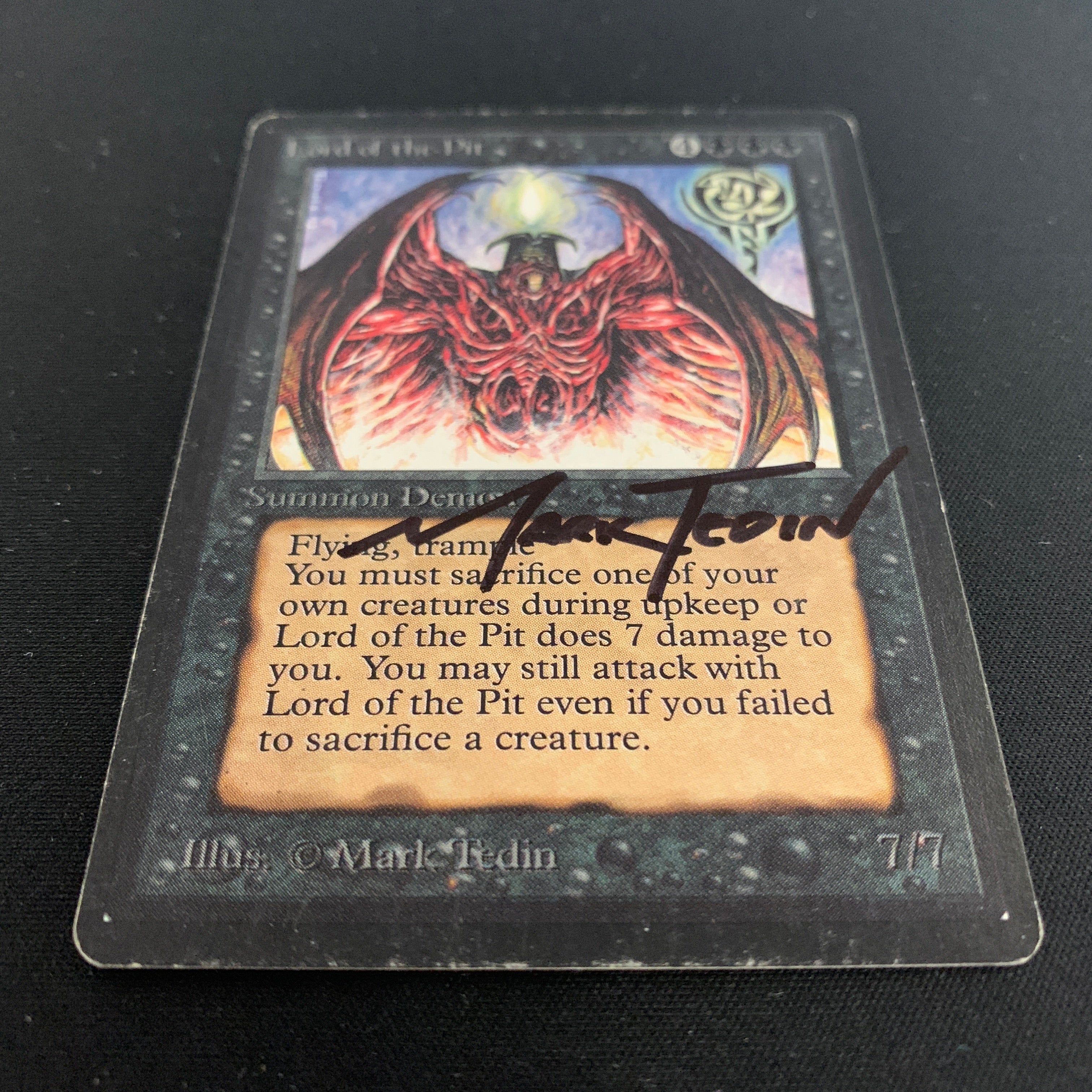 MTG Singles - Lord of the Pit - Beta -