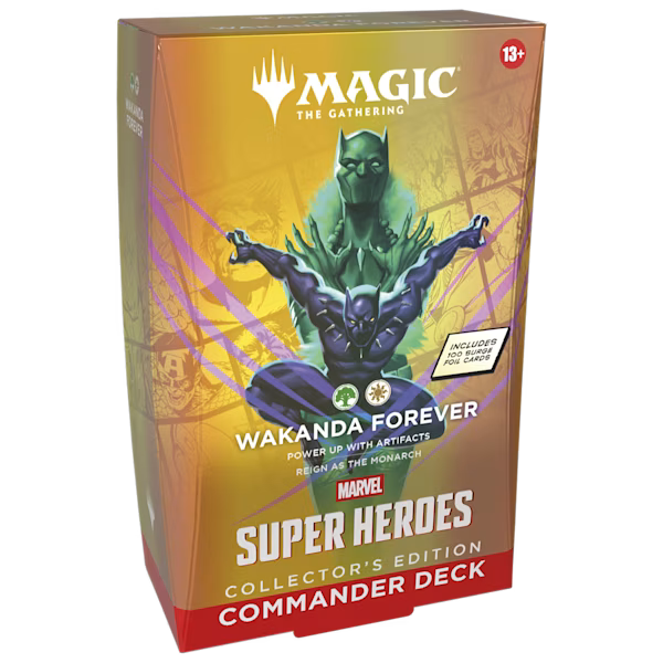 Marvel Super Heroes Commander Deck Collector's Edition Wakanda Forever